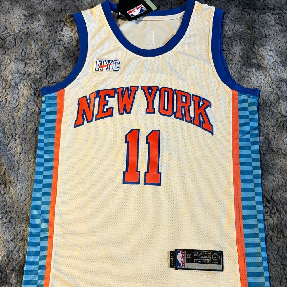New York Knicks Jalen Brunson City Edition Large Jersey